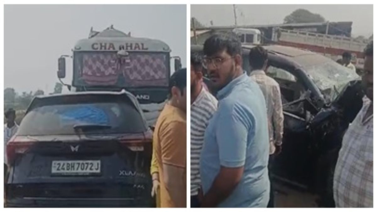 भीषण सड़क हादसे में एक ही परिवार के 3 की मौत, खड़े ट्रक से टकराई तेज रफ्तार कार, महाकुंभ से स्नान कर लौट रहे थे सभी   