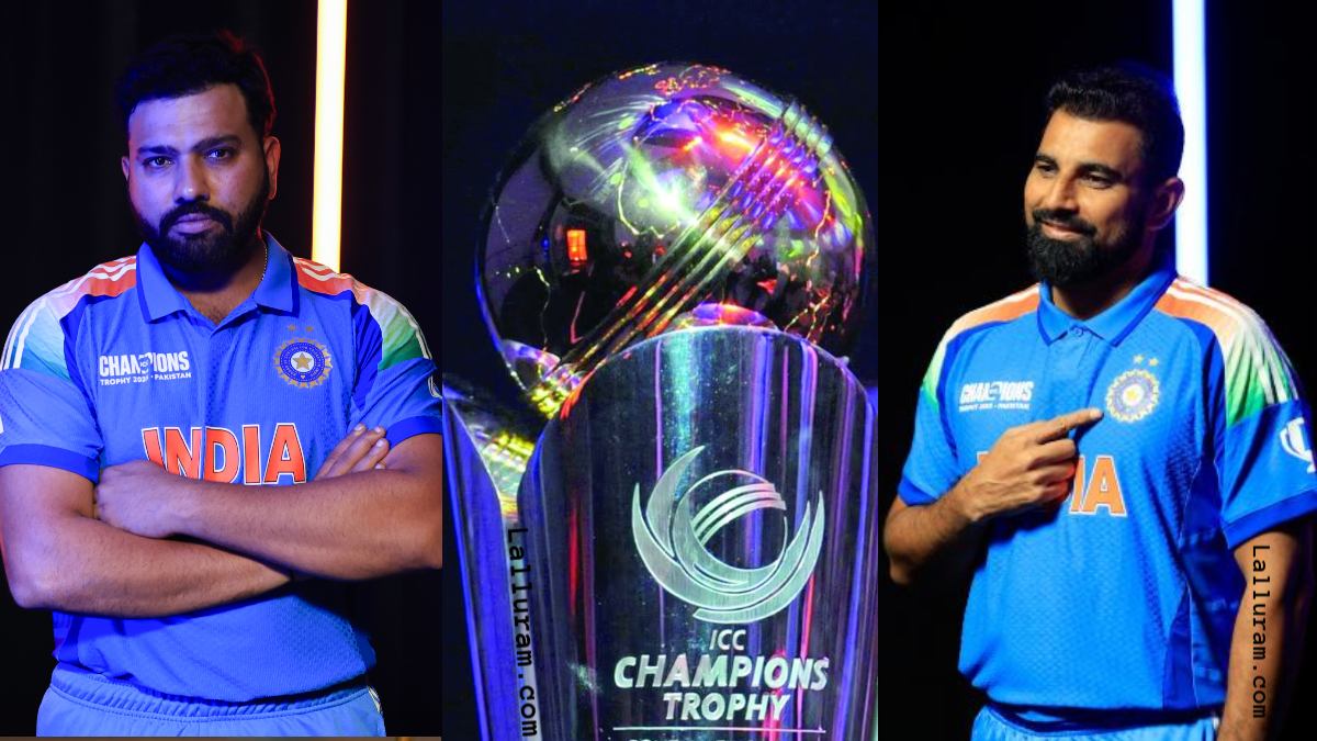 Champions Trophy 2025: भारतीय टीम की नई जर्सी पर दिखा पाकिस्तान का नाम, तस्वीरें हुईं वायरल, जानिए क्या है इसकी वजह