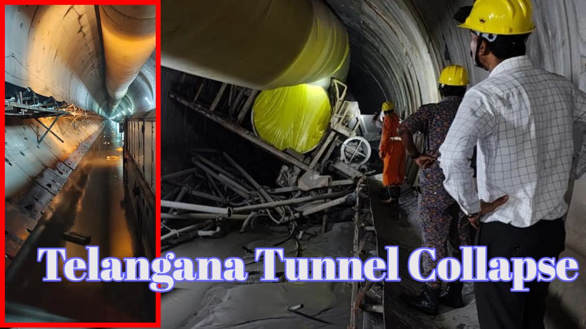 Telangana Tunnel Collapse: तेलंगाना टनल हादसे के 24 घंटे, 8 मजदूर अब भी फंसे,  सेना-NDRF रेस्क्यू ऑपरेशन में जुटे, ड्रोन की भी ली जा रही मदद