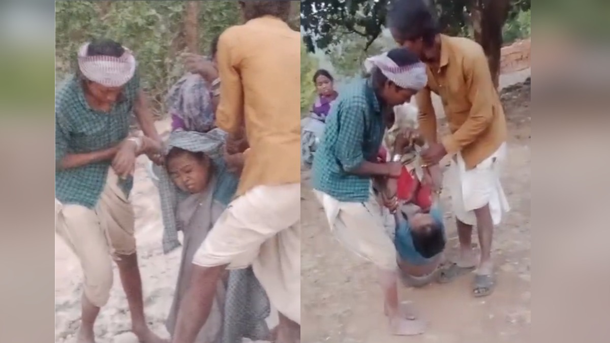 सड़क का अभाव : बीमार महिला को नहीं मिली एम्बुलेंस, 3 किमी तक पैदल लेकर चले परिजन, विधायक ने कही ये बात  