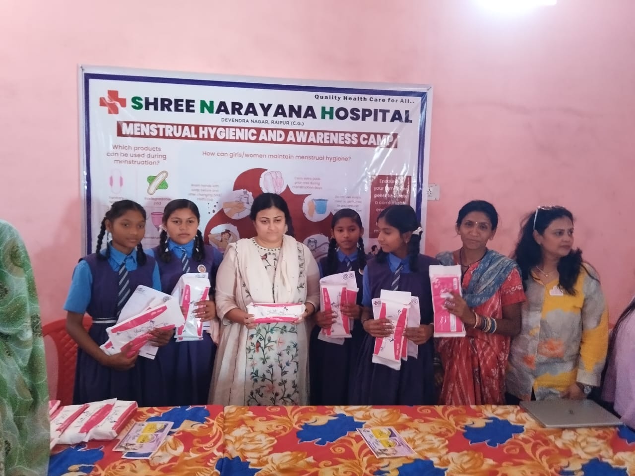 पाटन में मासिक धर्म जागरूकता कैंप आयोजित