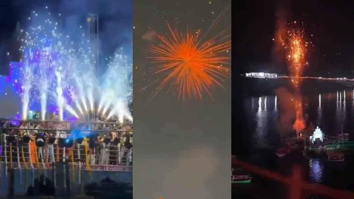 Video: प्रतिबंध के बाद नर्मदा प्राकट्योत्सव में की जमकर आतिशबाजी, कलेक्टर के आदेश का उल्लंघन, तहसीलदार ने दर्ज कराई FIR