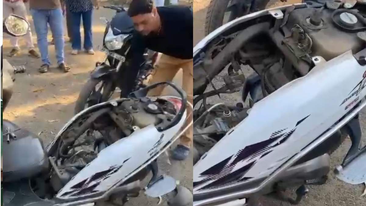 डिक्की खोलते ही स्कूटी सवार के छूटे पसीने, फिर जो हुआ…, उड़ जाएंगे आपके भी होश