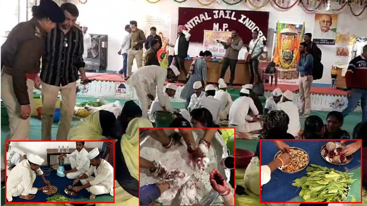 सेंट्रल जेल में शुरू हुई होली की तैयारियां: पालक, चुकंदर और हल्दी से कैदी बना रहे हर्बल गुलाल और रंग
