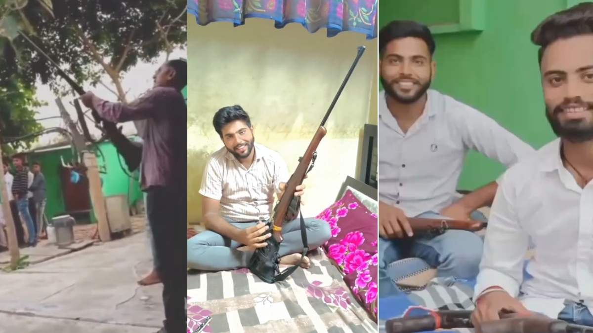 चंबल में गोलियों की गूंज: हवाई फायरिंग करते दो युवकों का वीडियो वायरल, जांच में जुटी पुलिस