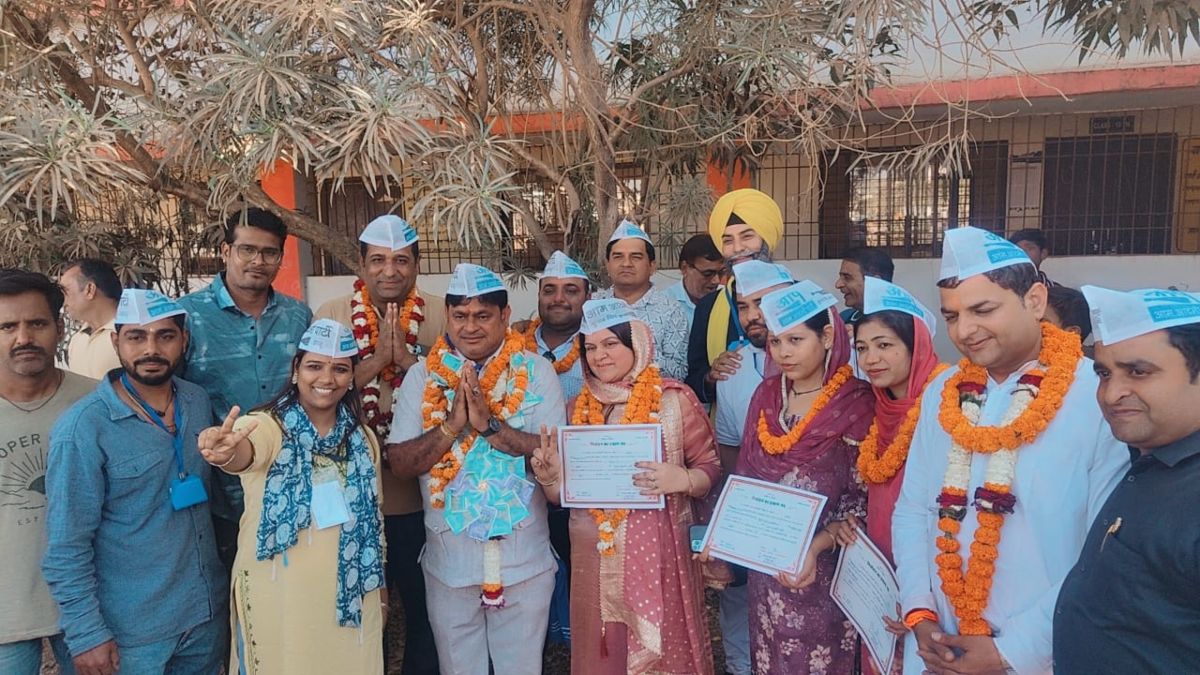 निकाय चुनाव में दिखी आम आदमी पार्टी की धमक: पालिका अध्यक्ष सहित 4 वार्डों में जमाया कब्जा, बीजेपी-कांग्रेस को मात देकर हासिल की कुर्सी