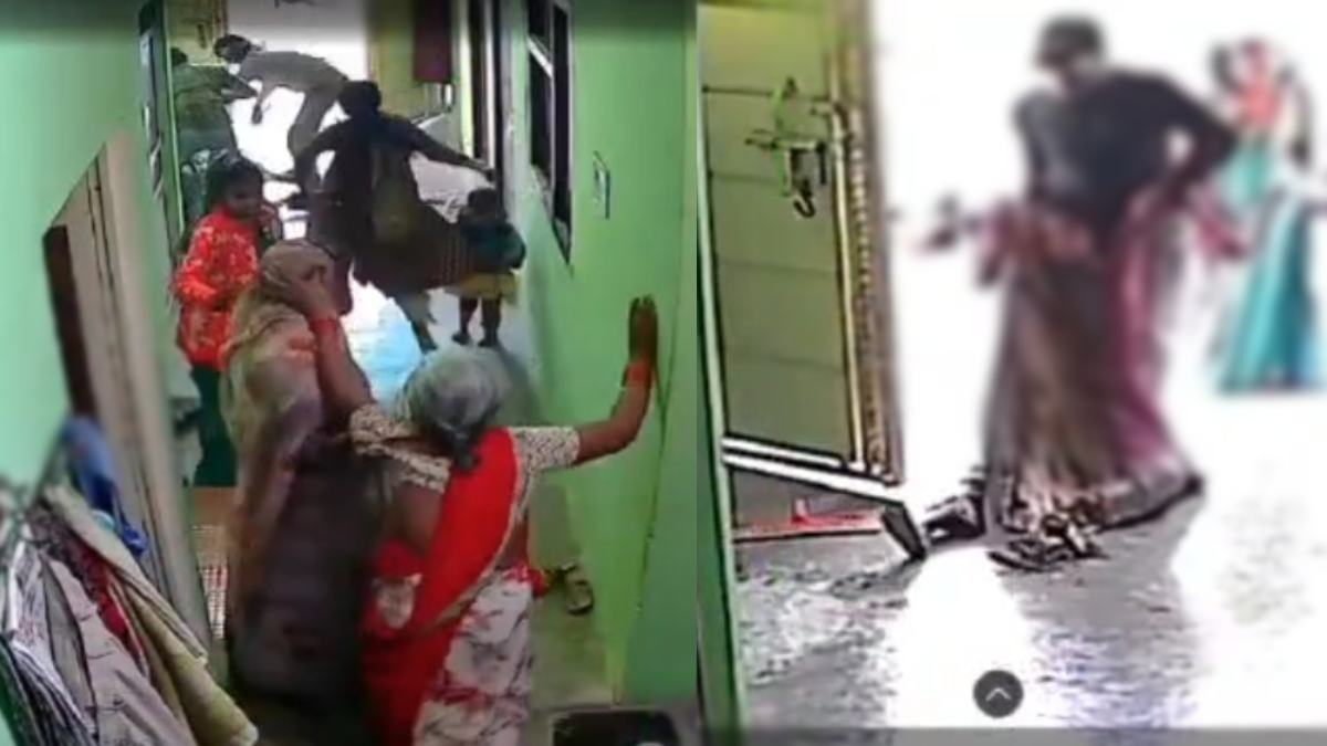 पति-देवर ने की शिक्षिका के साथ मारपीट, पिता को भी ससुराल वालों ने बेरहमी से पीटा, CCTV में कैद वारदात