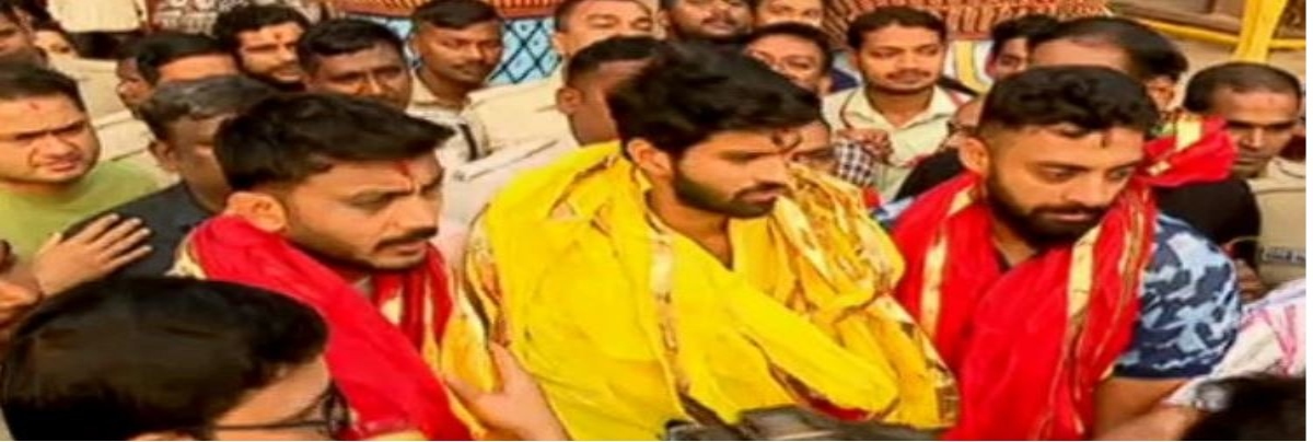 पुरी : टीम इंडिया के खिलाड़ियों ने श्री जगन्नाथ भगवान का लिया आशीर्वाद, कल इंग्लैंड के साथ होगा वनडे मैच