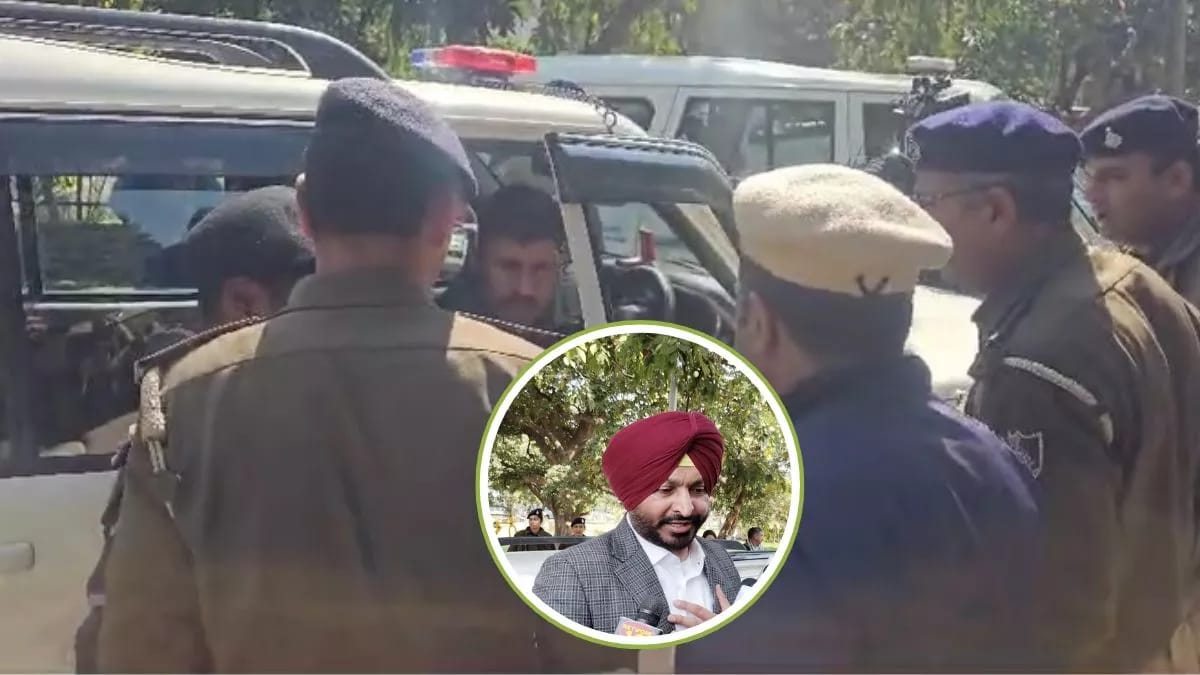 मुख्यमंत्री निवास में पहुंचे बिट्टू, सुरक्षा कर्मियों ने रोका तो किया जमकर हंगामा