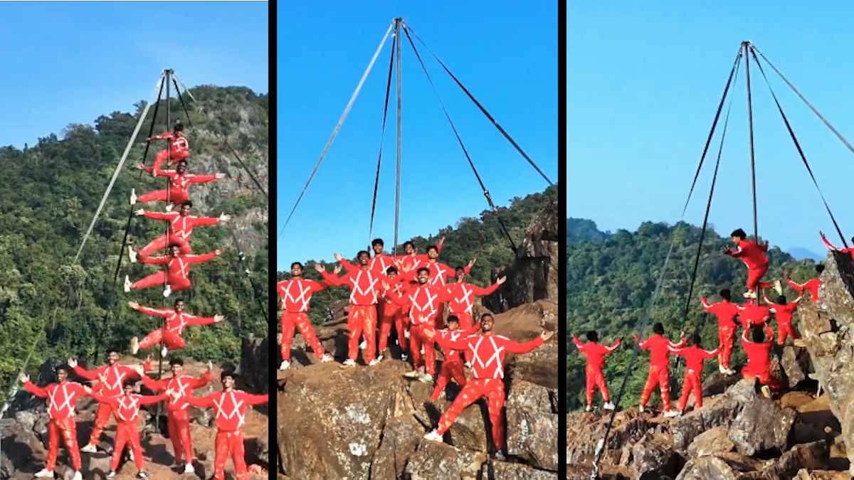 अबूझमाड़ मलखंभ के होनहारों ने 3000 फीट की ऊंचाई पर स्थित ढोलकल गणेश प्रतिमा के समक्ष किया हैरतअंगेज प्रदर्शन, उप मुख्यमंत्री विजय शर्मा भी हुए मुरीद…