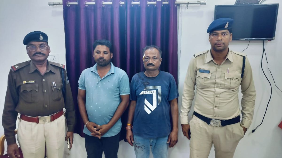 गौ तस्करी करते 2 आरोपी गिरफ्तार, पुलिस ने गोवंशों को किया बरामद, मुख्य आरोपी संजय तस्करी के मामले में कई बार जा चुका है जेल