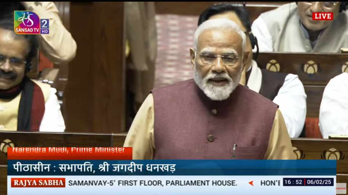 PM Modi Speech Live: राष्ट्रपति के अभिभाषण पर राज्यसभा में प्रधानमंत्री मोदी का जवाब, PM बोले- देश में फैलाया जा रहा जातिवाद का जहर
