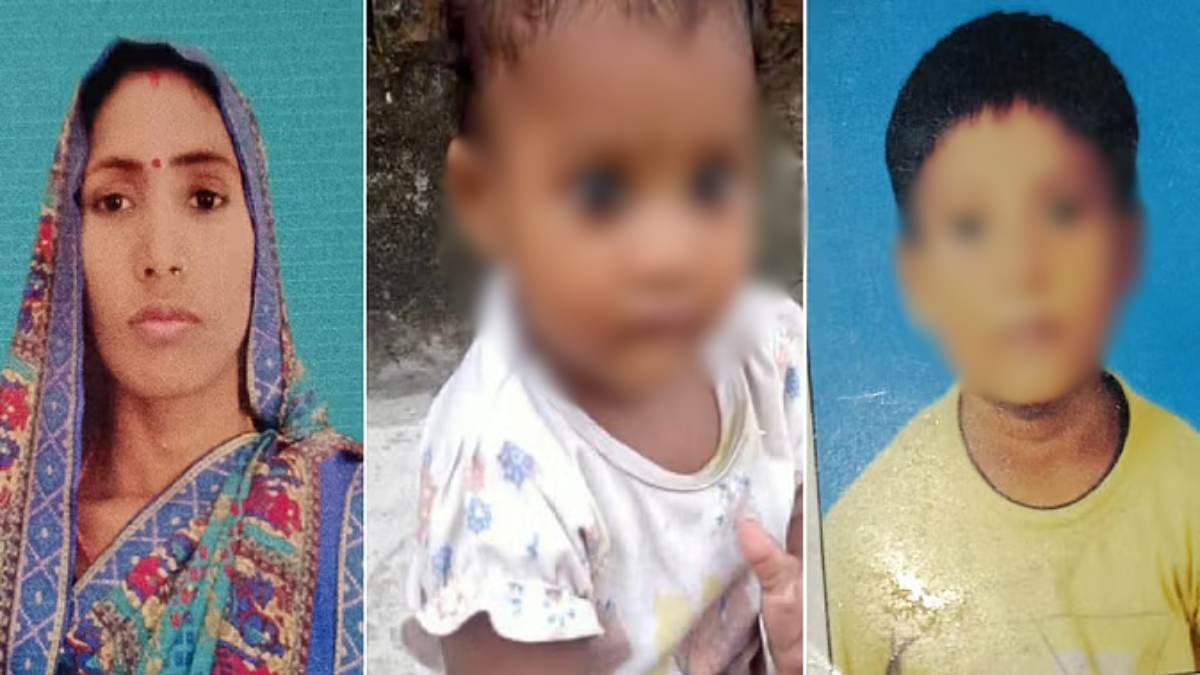 2 बच्चों संग ट्रेन के आगे कूदी मां, तीनों की मौत, मंजर देख लोगों का दहल उठा दिल…
