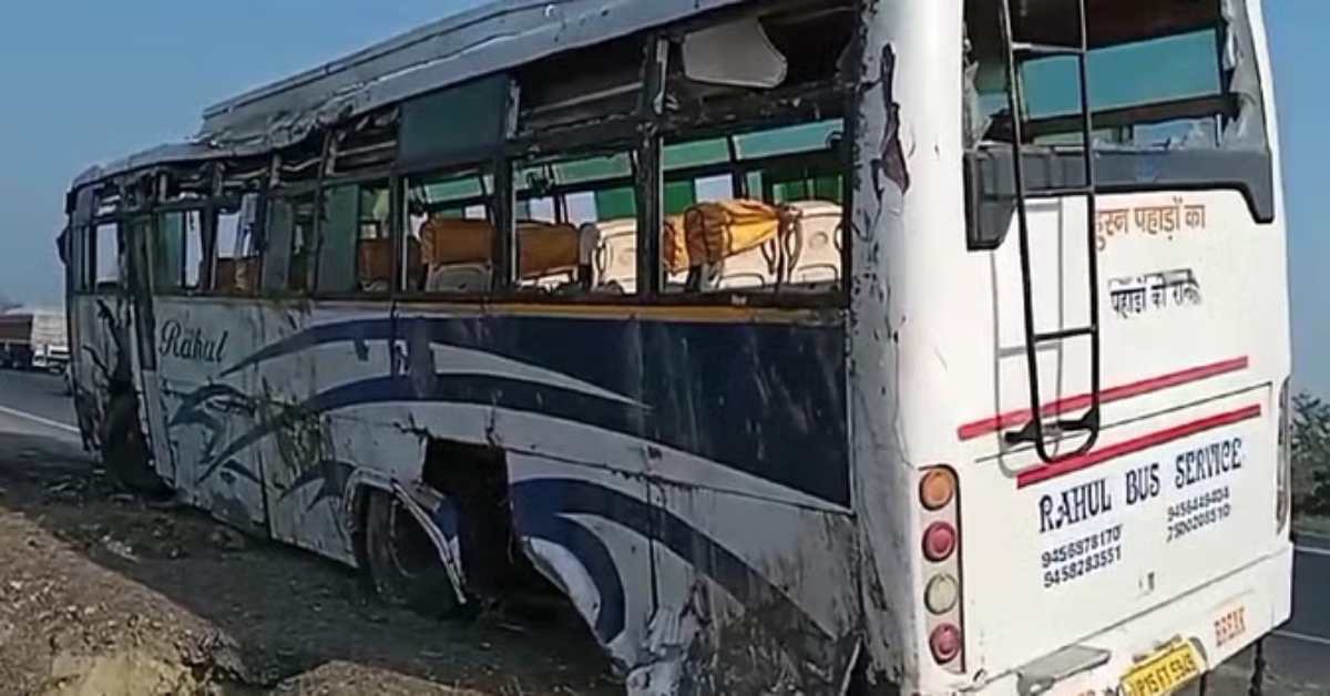 मौत बनकर दौड़ी BUS: श्रद्धालुओं से भरी बस 15 फीट गहरे गड्ढे में समाई, मदद की गुहार से गूंजा इलाका, इस हाल में मिले लोग…