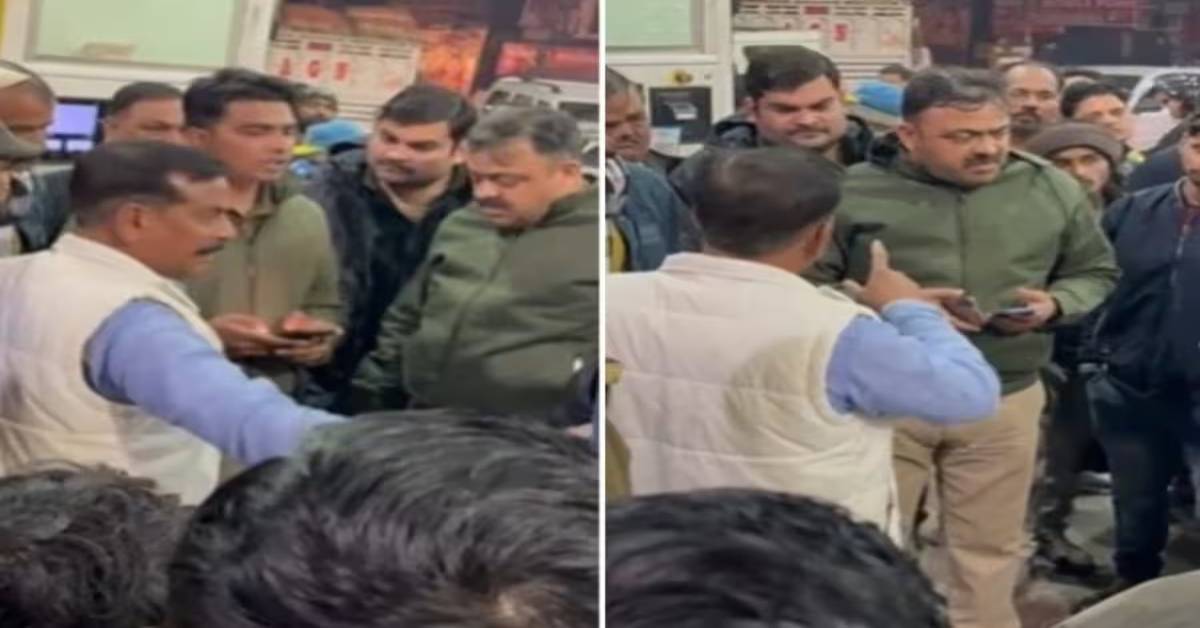 कोतवाल साहब! ये थप्पड़कांड नहीं है…जाम में फंसे MLA योगेश वर्मा का फूटा गुस्सा, खाकी की लगाई क्लास, VIDEO वायरल