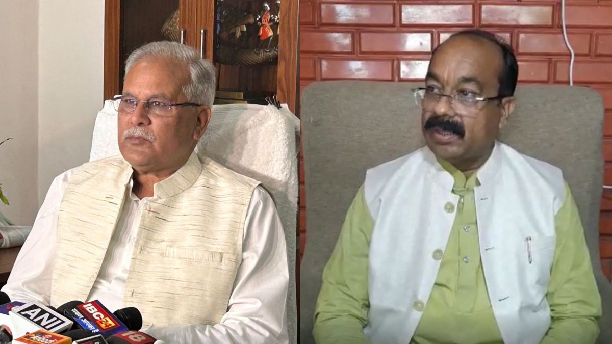 निकाय चुनाव में कम मतदान पर गरमाई सियासत : भूपेश बघेल ने सरकार को घेरा, कहा- परिसीमन की वजह से वोटिंग हुई कम, अरुण साव बोले- कहीं कोई गड़बड़ी नहीं