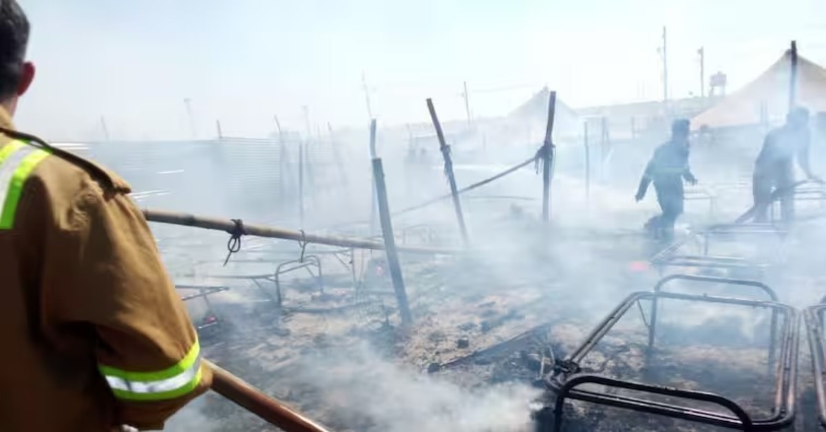BREAKING : महाकुंभ में चौथी बार लगी आग, हादसे में जल गए टेंट, कई सामान भी जलकर खाक