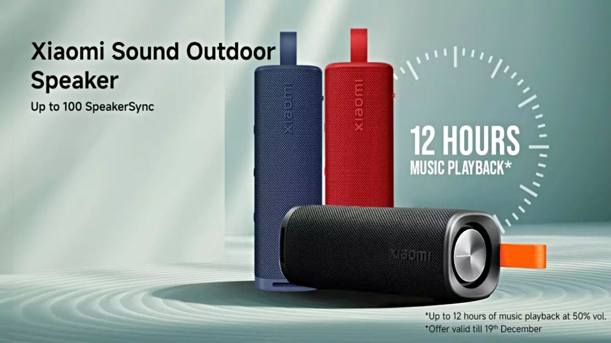 Xiaomi Sound Outdoor Speaker: घर की पार्टी के लिए परफेक्ट ऑडियो क्वालिटी देने वाला स्पीकर? जानें डिटेल में…