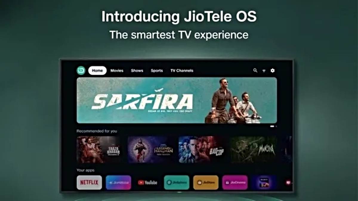 Reliance Jio का नया धमाका: स्मार्ट TV के लिए लॉन्च हुआ JioTele OS, जानें क्या है खास…