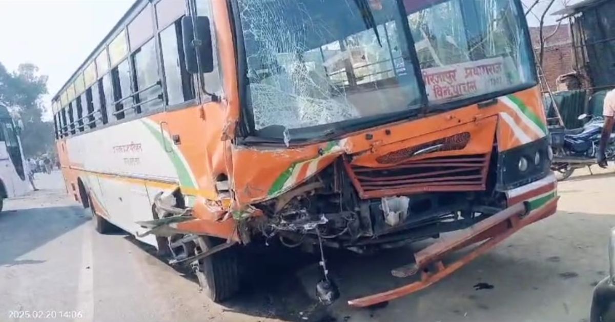 बिहार से प्रयागराज जा रहे श्रद्धालु सड़क हादसे का शिकार, रोडवेज बस और कार की टक्कर में दो की मौत, कई घायल