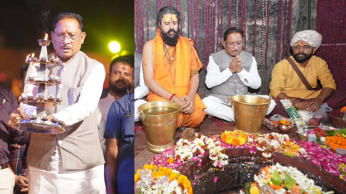 मुख्यमंत्री विष्णुदेव साय ने राजीव लोचन मंदिर में की पूजा, प्रदेशवासियों की सुख-समृद्धि की कामना