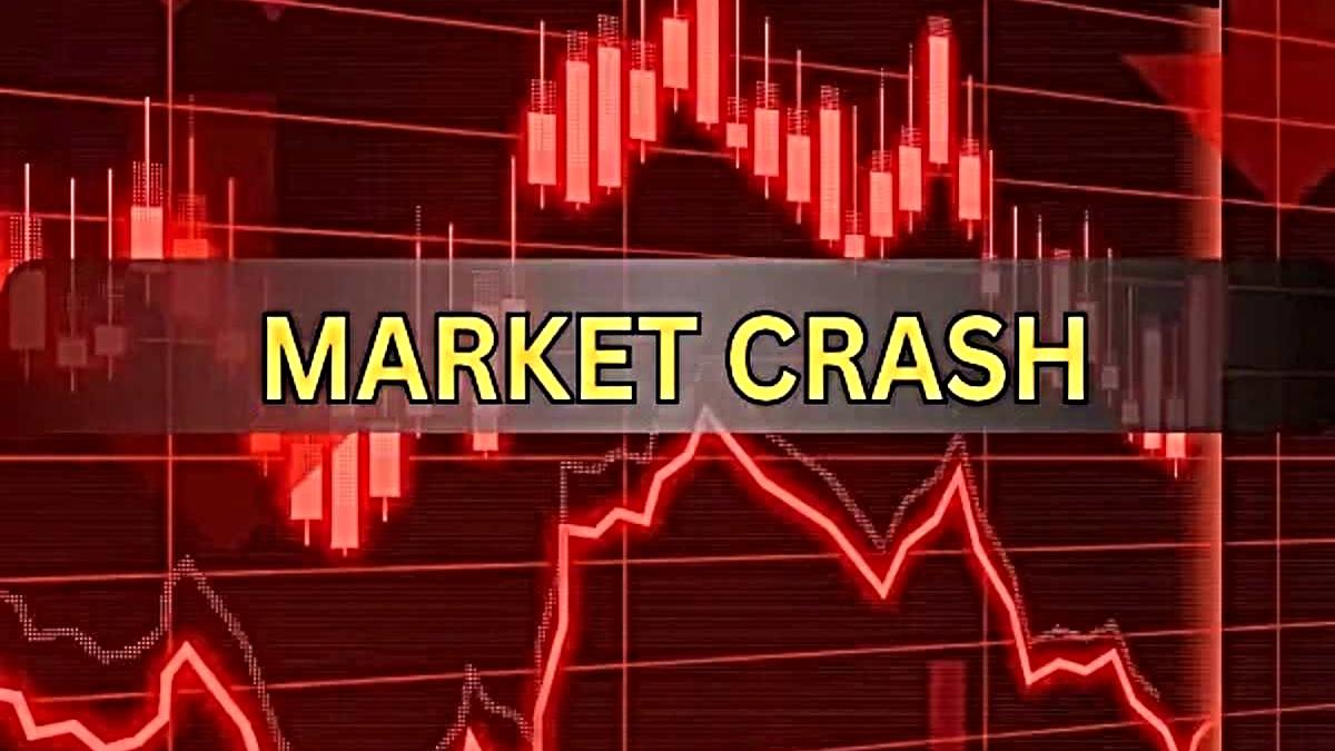 Share Market Crash: बाजार में मचा हाहाकार, सेंसेक्स 1000 और निफ्टी 300 अंक के करीब लुढ़का, 7.5 लाख करोड़ का घटा…
