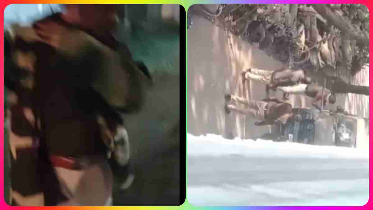 पुलिस का इंतकाम: जेल प्रहरी ने SI को पीटकर जिस थार में बिठाया उसे तोड़ने का वीडियो वायरल, अधिकारी बोले- पकड़ने गए थे तो हुआ एक्सीडेंट