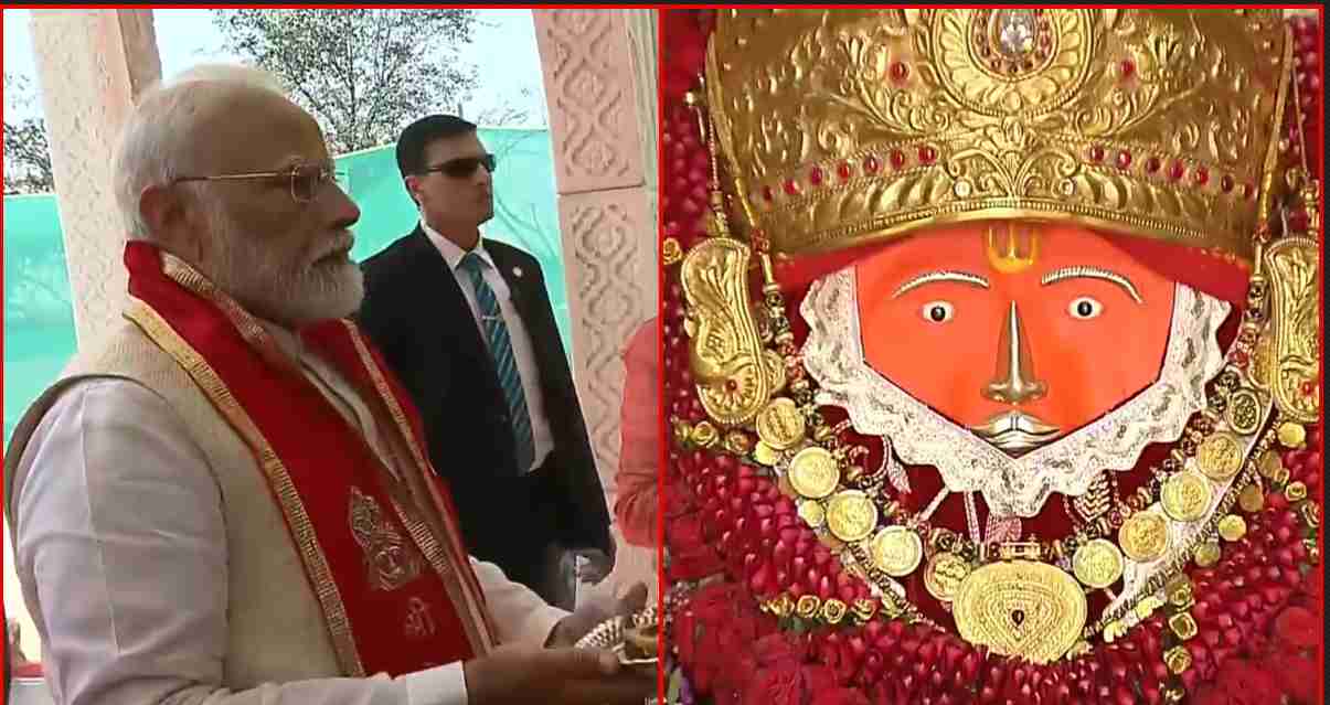 PM Narendra Modi In Bageshwar Dham: PM मोदी ने बालाजी मंदिर में CM डॉ. मोहन यादव और पंडित धीरेंद्र शास्त्री के साथ किए दर्शन
