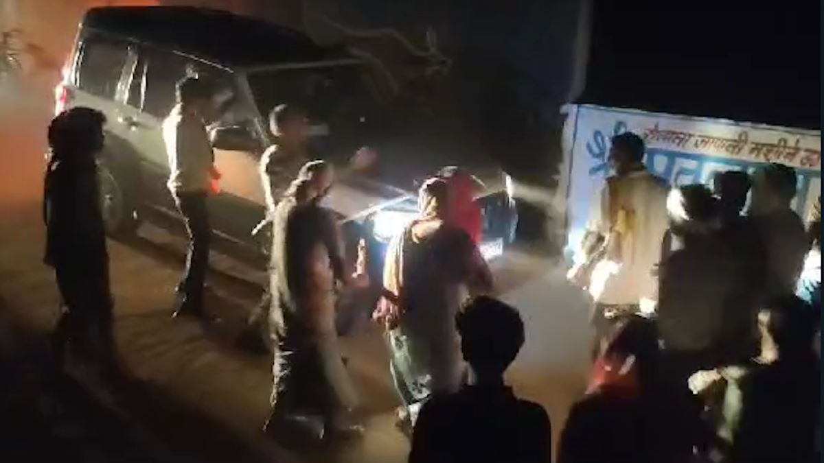 पंचायत चुनाव के आने लगे रुझान, मतगणना में जीतने वाली सरपंच के पति से हुई मारपीट, देखिए वीडियो…