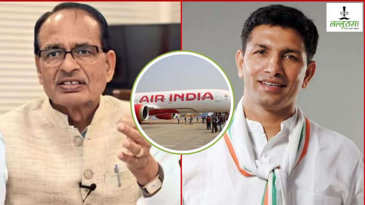 शिवराज सिंह की फ्लाइट की टूटी कुर्सी पर सियासी बखेड़ा: जीतू पटवारी का तंज, कहा- लग्जरी लाइफ स्टाइल वाले मंत्रीजी को…