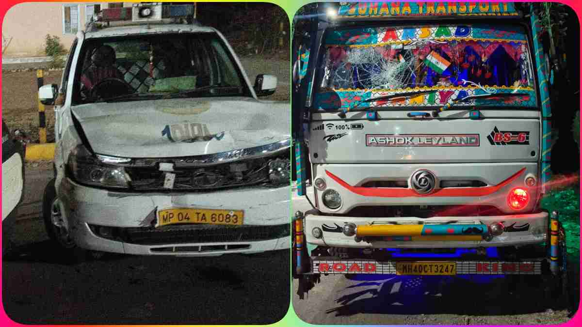 ASI-हवलदार को कुचलने की कोशिश, पुलिस की गाड़ी घसीटी, सिलसिलेवार तरीके से जानिए VD शर्मा के काफिले में ट्रक ने कैसे मचाया उत्पात? Video
