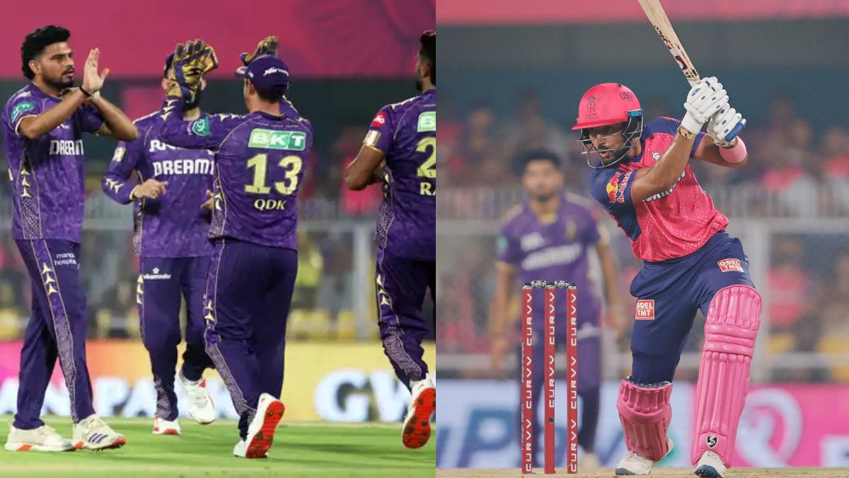 IPL 2025 : RR ने KKR को दिया 152 रन का लक्ष्य, जुरेल ने बनाए 33 रन, कोलकाता के 4 गेंदबाजों ने लिए 2-2 विकेट
