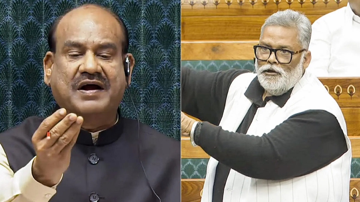 ओम बिरला के गुस्से का शिकार हुए पप्पू यादव, लोकसभा स्पीकर ने पूर्णिया सांसद को नसीहत देते हुए पढ़ाया आचरण का पाठ