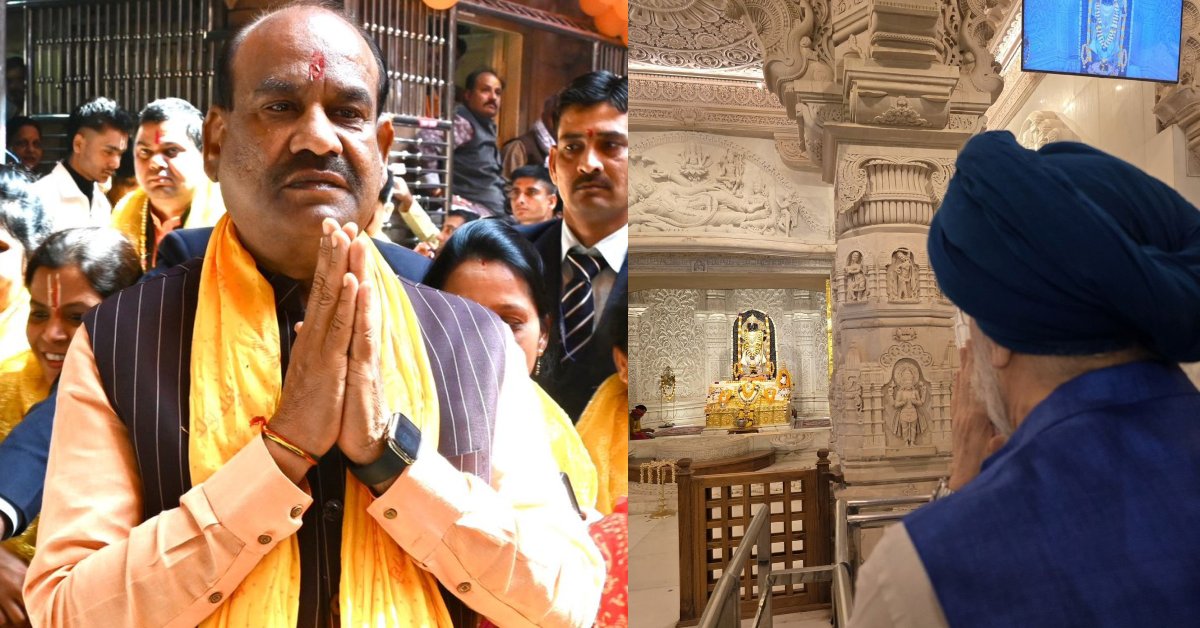 यूपी दौरे पर रहे ओम बिरला और हरदीप सिंह पुरी, लोकसभा स्पीकर ने किया यमुना पूजन, केंद्रीय मंत्री ने राम मंदिर निर्माण को लेकर कही ये बात