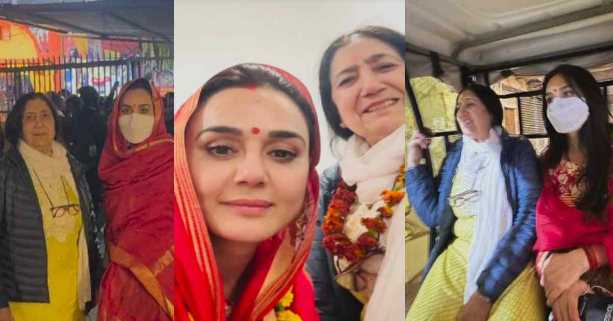 बनारस की गलियों में बिंदास घूमती दिखी प्रीति जिंटा, बिना VIP ट्रीटमेंट के काशी विश्वनाथ के किए दर्शन, सोशल मीडिया पर लिखा भावुक नोट