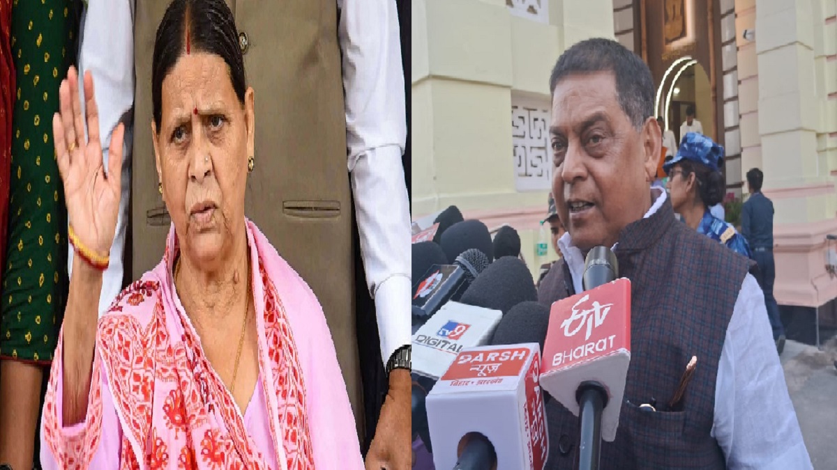 नीरज कुमार का पूर्व सीएम राबड़ी देवी पर तगड़ा पलटवार, कहा- जो मुख्यमंत्री को लेकर गलत टिप्पणी करेगा, उसे हम इसी तरह…