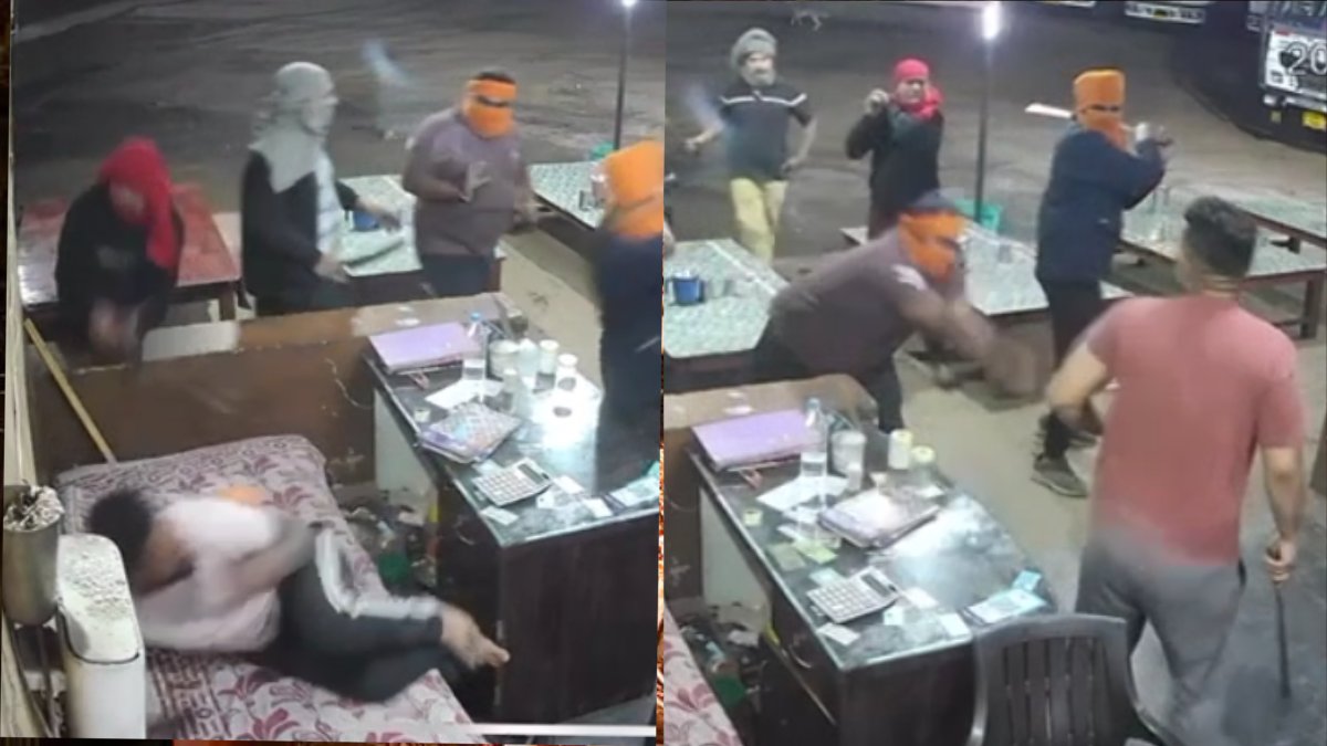 Raipur News : मामा तलवार लेकर भांजे के ढाबे में घुसा, जमकर काटा बवाल, देखें Video…