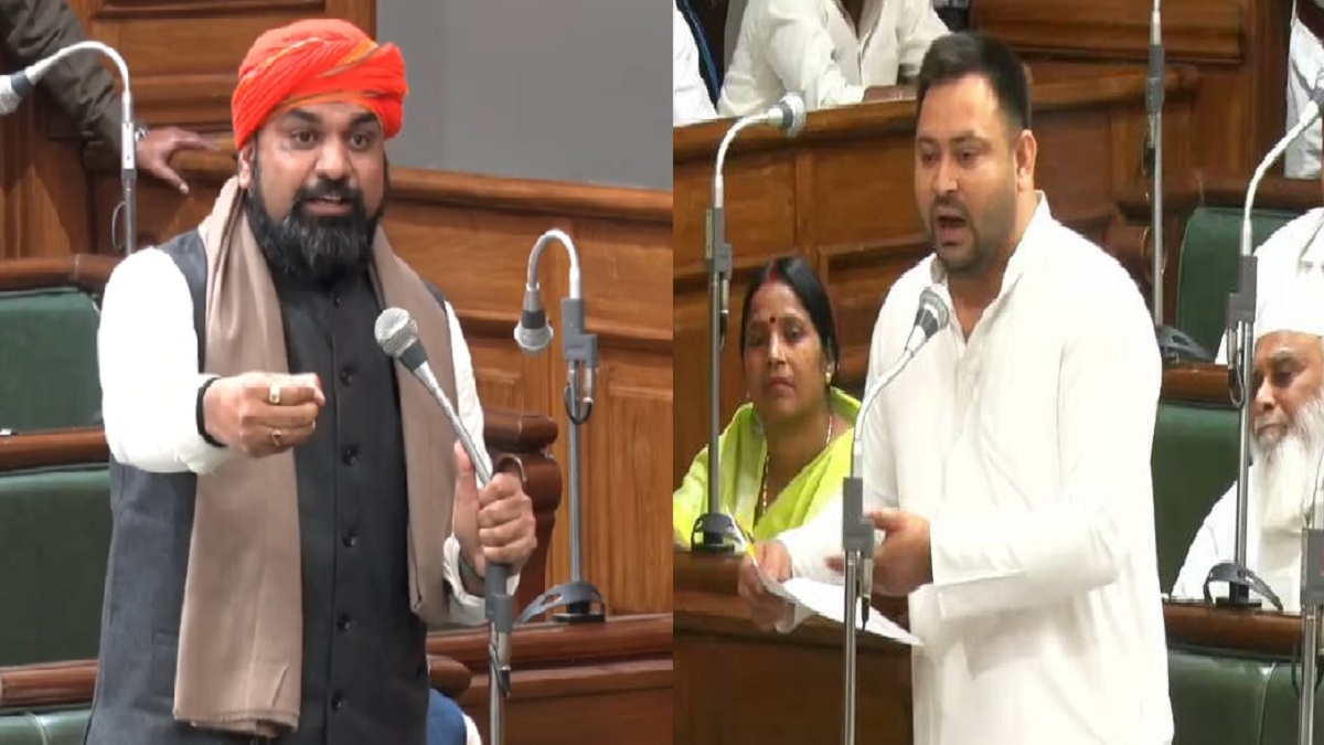 ‘मुरेठा निकलवा दिया, फिर भी बत्ती नहीं जली’, सदन में तेजस्वी यादव ने सम्राट चौधरी को जमकर घेरा, कहा- जो उपमुख्यमंत्री बाप-बेटी के रिश्ते के बारे में…