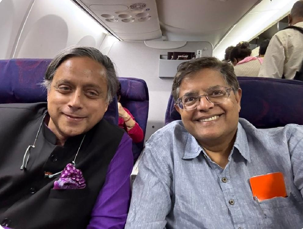 क्या शशि थरूर भाजपा की राह पर चल पड़े? BJP नेता ने शेयर की कांग्रेस MP के साथ तस्वीर ने मचाई खलबली