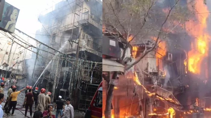 Shaheen Bagh Fire: दिल्ली के शाहीन बाग इलाके में लगी भीषण आग, दमकल की 8 गाड़ियां मौके पर पहुंचीं