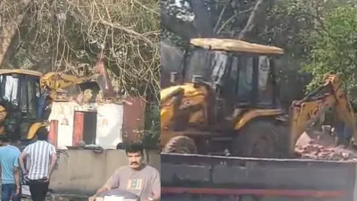 बीजेपी शासित राज्य में मंदिर पर बुलडोजर चलाः दिल्ली में सवा सौ साल पुराने गणेश मंदिर और काली मंदिर पर चला बुलडोजर
