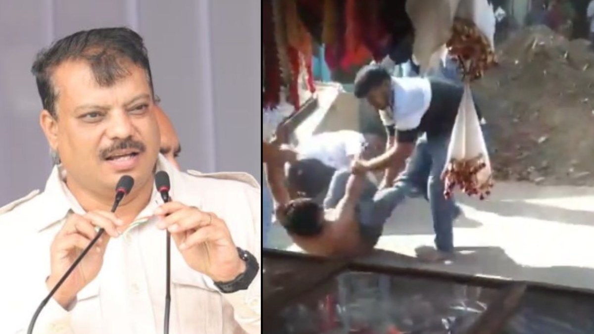 बीजेपी नेता की गुंडागर्दी! व्यापारी से मारपीट, JCB से कुचलने की कोशिश का आरोप, नेता प्रतिपक्ष ने की कार्रवाई की मांग