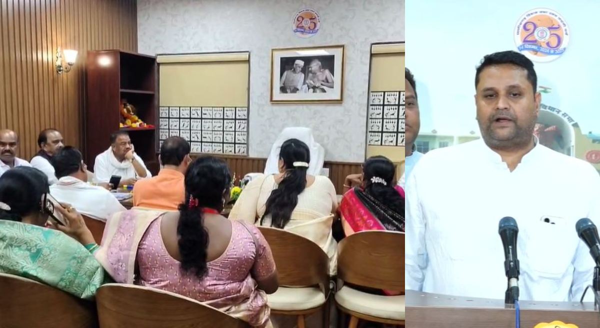 विधानसभा में हंगामा : निलंबन के बाद कांग्रेस विधायक दल की आपात बैठक, भूपेश बघेल के घर ईडी की कार्रवाई पर पूर्व मंत्री उमेश पटेल का बड़ा बयान, कहा- बीजेपी कर रही लोकतंत्र की हत्या