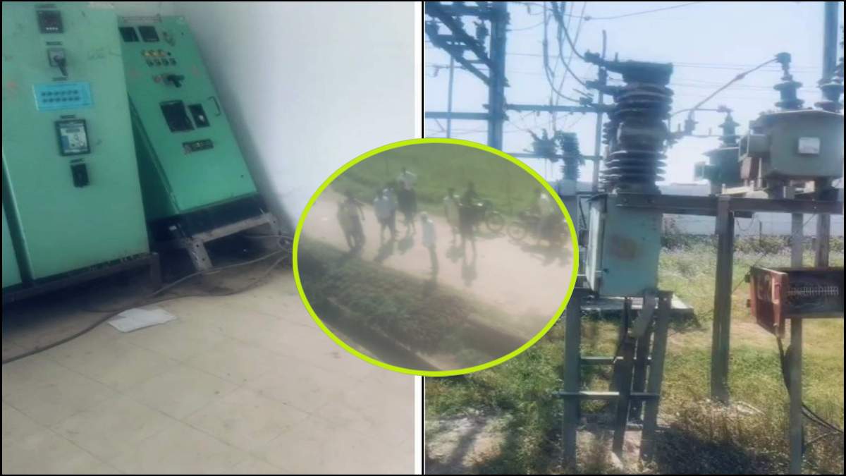 बिजली कटौती पर फूटा ग्रामीणों का गुस्सा: कंपनी के उपकेंद्र में तोड़फोड़ कर कर्मचारियों से मारपीट, छत पर चढ़कर बचाई जान, Video वायरल
