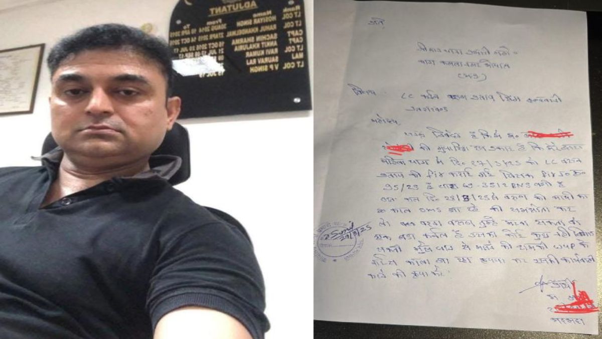 लेफ्टिनेंट कर्नल पर रेप का मामलाः पीड़िता ने बताया खुद की जान को खतरा, थाने में दिया आवेदन, केस वापस लेने वाट्सऐप चैटिंग में धमकी का दिया सबूत
