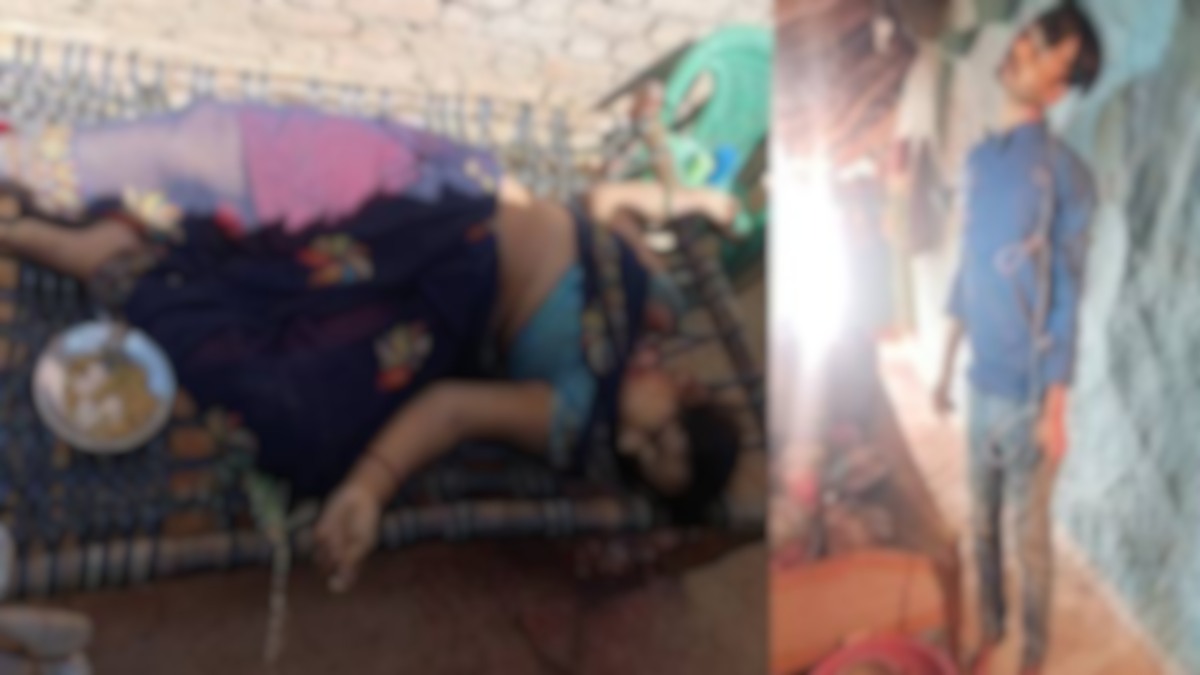 दिल दहलाने वाली घटनाः पति ने कुल्हाड़ी से पत्नी को उतारा मौत के घाट, फिर फांसी लगाकर कर ली खुदकुशी
