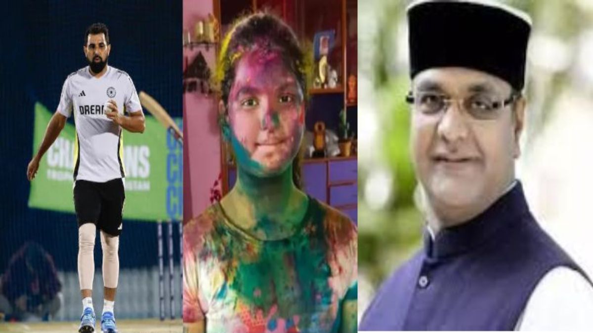 क्रिकेटर शमी की बेटी के होली खेलने पर मौलाना की धमकीः मंत्री सारंग बोले- कट्टरपंथी अब अपनी सीमाएं लांघ रहे, प्रियंका और कांग्रेस पर कसा तंज