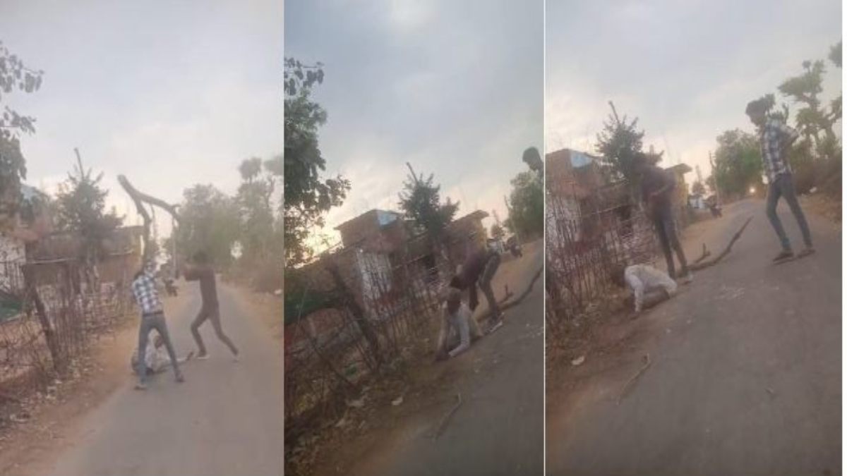 हत्या का लाइव वीडियोः दो भतीजों ने बुजुर्ग चाचा की लकड़ी से पीट- पीटकर हत्या कर दी, ये रही वजह