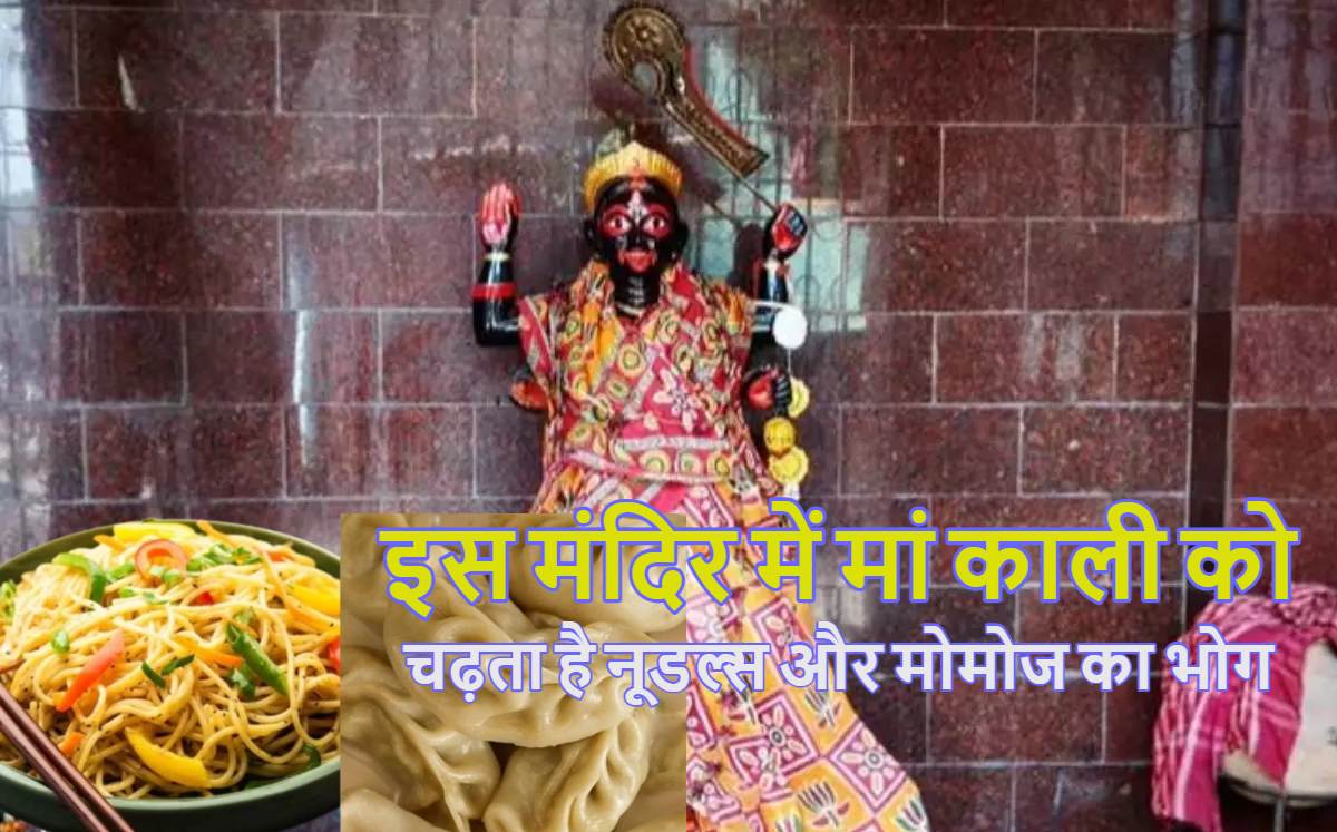 Chaitra Navratri 2025: मां काली को चढ़ता है नूडल्स और मोमोज का भोग, प्रसाद में मिठाइयों की जगह बांटे जाते हैं चाइनीज व्यंजन, हैरान कर देगी इस मंदिर की ये कहानी