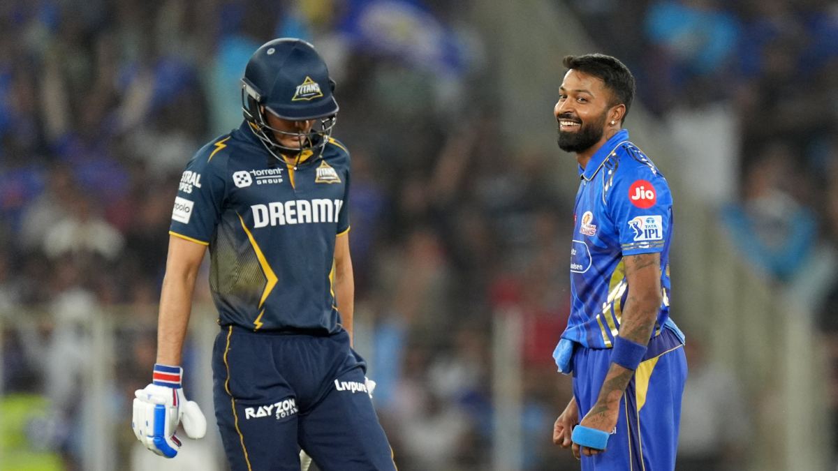 IPL 2025 : GT ने MI को दिया 197 रन का लक्ष्य, सुदर्शन ने खेली 63 रन की पारी, कप्तान पंड्या ने झटके 2 विकेट